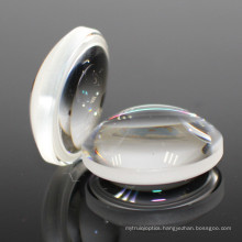 Small plano convex lens with coating